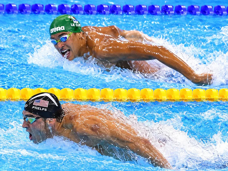 Michael Phelps nổi bật nhờ kỹ thuật bơi bướm và khả năng tăng tốc.