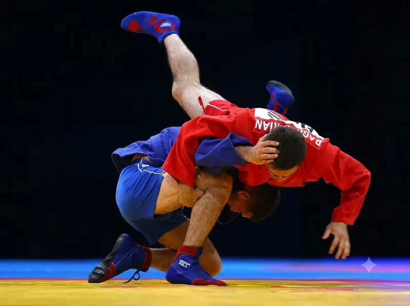 Sambo là môn võ đề cao kỹ thuật tự vệ và kiểm soát đối thủ.
